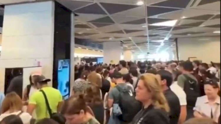    Heydər Əliyev Beynəlxalq Aeroportunda niyə sıxlıq olub? - Açıqlama   