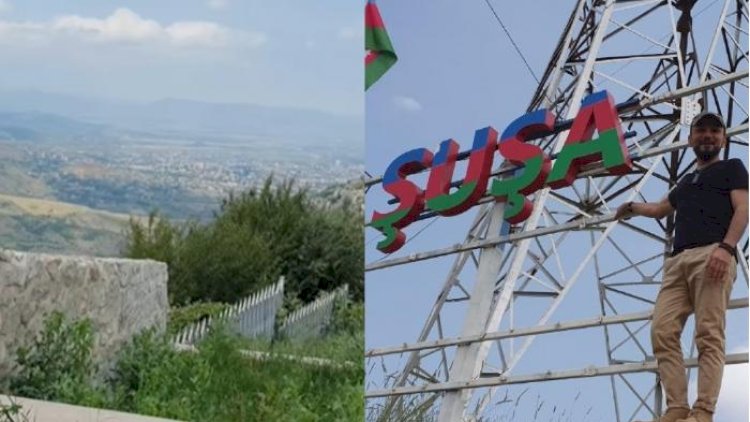    Faiq Ağayev Şuşadan Xankəndinin görüntüsünü paylaşdı   