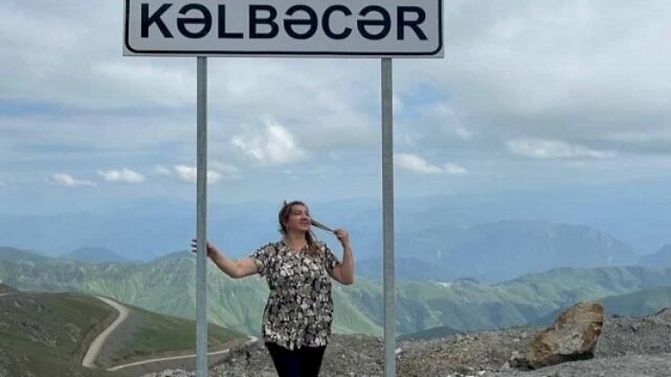    Sakinlərin gedə bilmədiyi Kəlbəcərə Nazilə Səfərli necə gedir?   