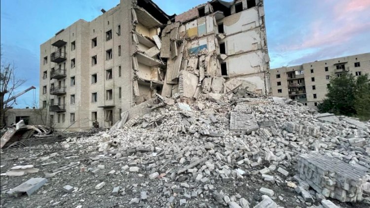    Ruslar Donetskdə 1 gündə 54 bina dağıtdılar   