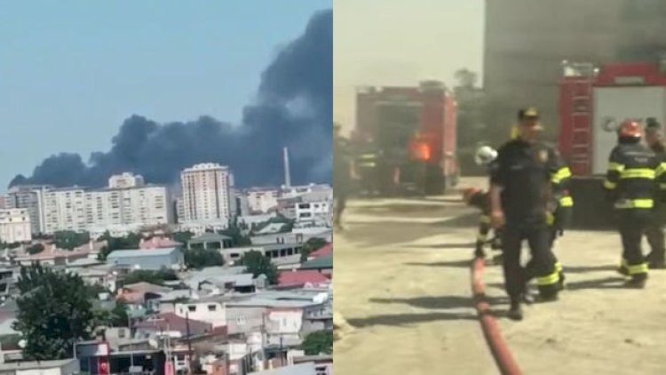    Bakıdakı yanğın söndürüldü   