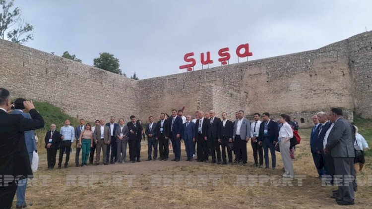    Forum iştirakçıları Cıdır düzünə və Şuşa qalasına səfər etdilər   