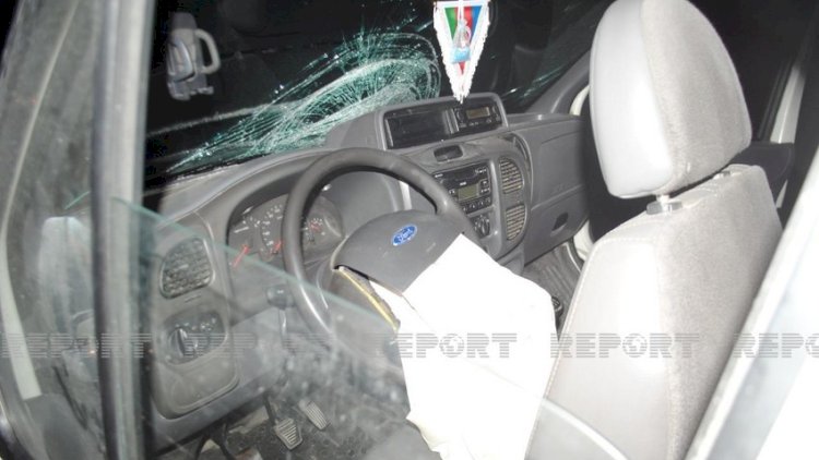    Goranboyda mikroavtobus aşdı, 15 nəfər xəsarət aldı   