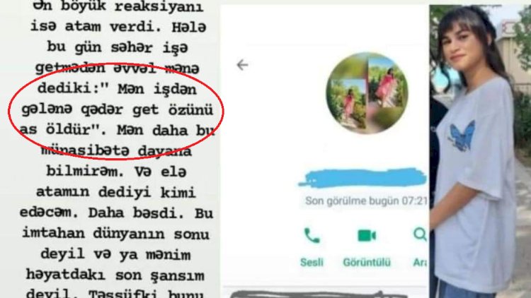   Qızına “özünü as” deyən atanı nə gözləyir? – Vəkildən açıqlama   