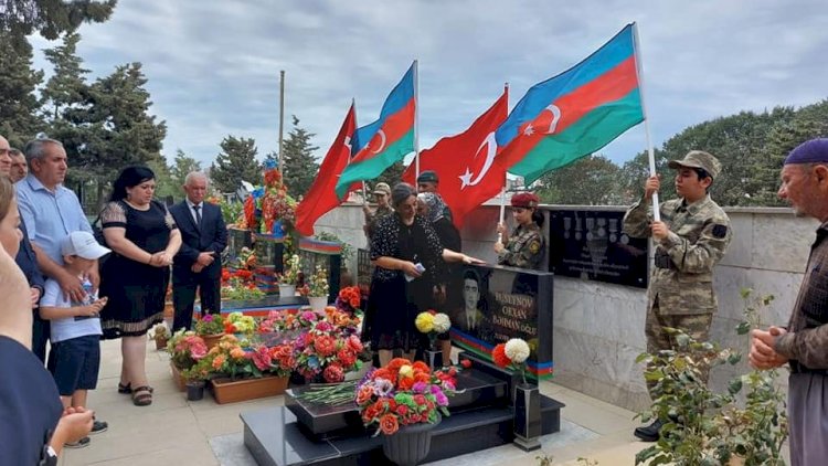    Suraxanıda şəhid doğum günündə anıldı - FOTOLAR   