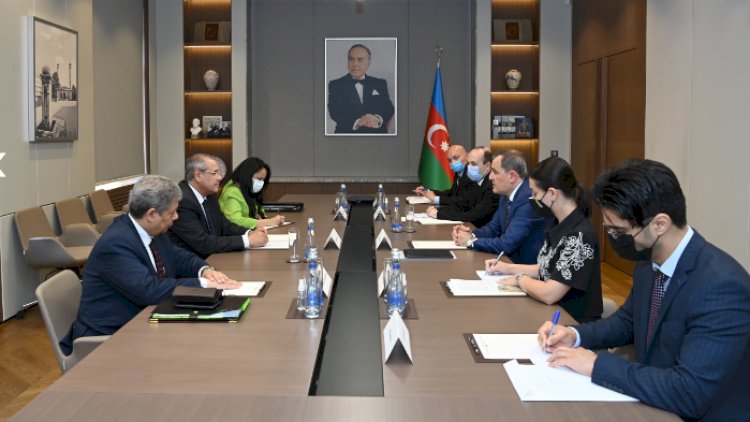    Ceyhun Bayramov Misir XİN təmsilçisini qəbul etdi   
