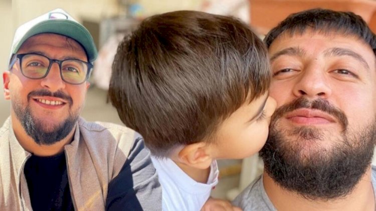    Abbas Bağırov oğullarına kiçik toy edir   