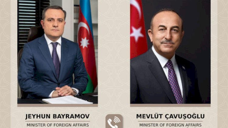    Ceyhun Bayramov Çavuşoğlunu Londondakı səfirliyə hücumla bağlı məlumatlandırdı   