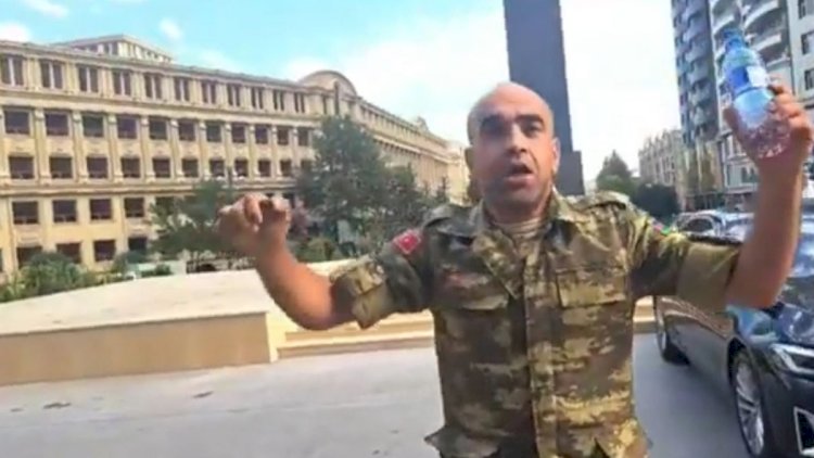    “Nazirlik qarşısında aksiya keçirən şəxs müharibə iştirakçısı deyil” - Açıqlama   