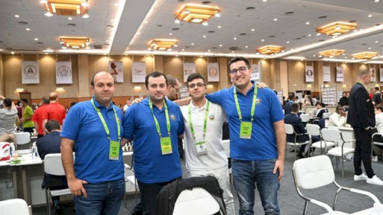    Şahmat Olimpiadası: Azərbaycanın kişi millisi Qazaxıstanı məğlub etdi   