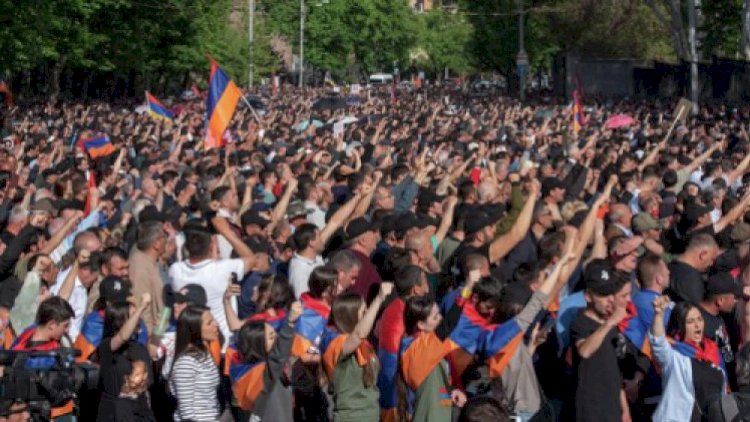    Xankəndidə sülhməramlılara qarşı etirazlar başladı   