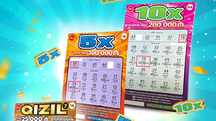    “10X” 200.000, “5X” 100.000, “Qızıl” 25.000 manat qazandırdı   