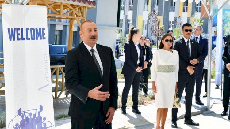    Prezident Əliyev İslamiada iştirakçılarını təbrik etdi   