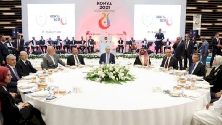    Ərdoğan Azərbaycan Prezidenti və digər ölkə liderləri ilə bir araya gəldi   