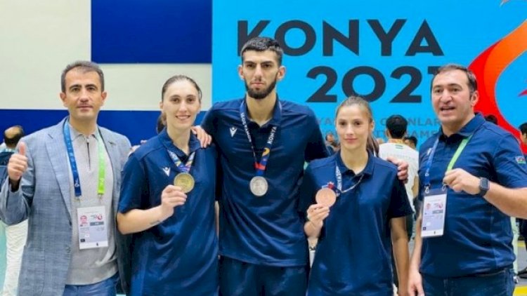    Taekvondoçularımız İslamiadanı 5 medalla başa vurdu   