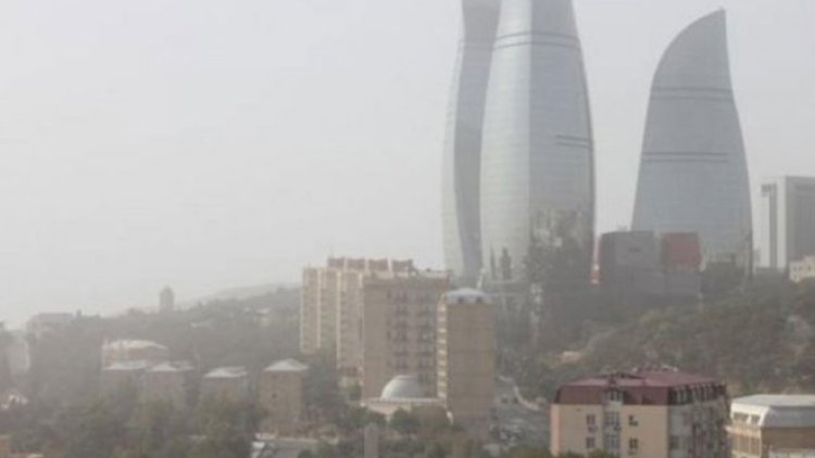    Bakıda toz dumanının müşahidə edilməsi ilə bağlı açıqlama   