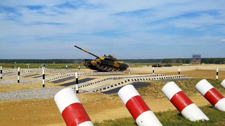    Azərbaycan hərbçiləri “Tank biatlonu” müsabiqəsində ilk yarışa başladı - Fotolar   