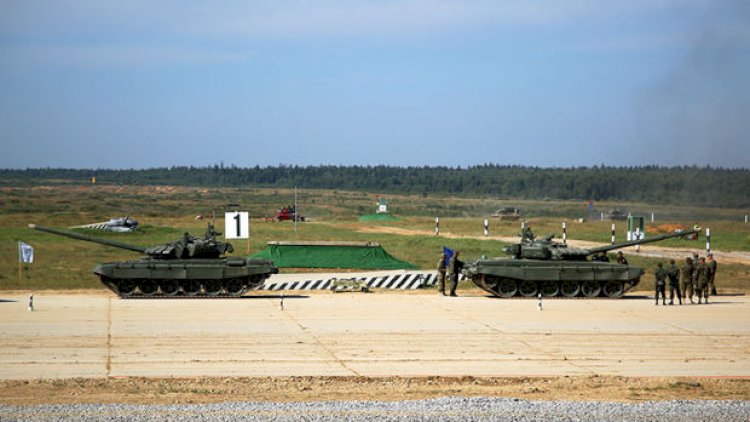    “Tank biatlonu” müsabiqəsində komandalar normativləri yerinə yetirdilər   