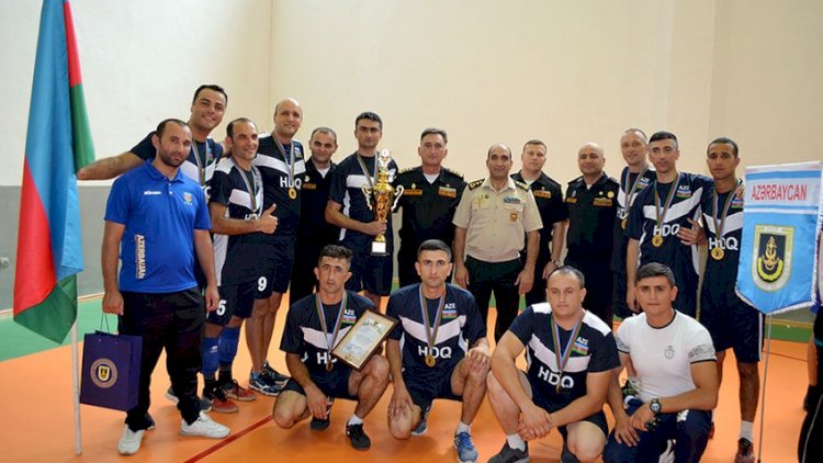    Azərbaycan hərbi dənizçiləri voleybol yarışının qalibi oldular   