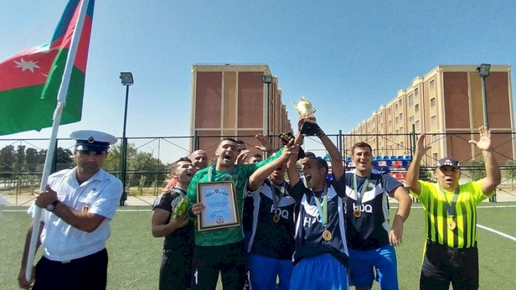    Azərbaycan hərbi dənizçiləri futbol yarışının qalibi oldu   