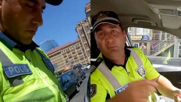    DYP-dən polislərin yayılmış görüntüləri ilə bağlı   AÇIQLAMA - VİDEO
