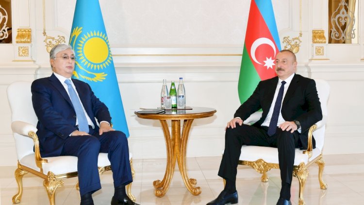    İlham Əliyev Tokayevlə təkbətək görüşdü   