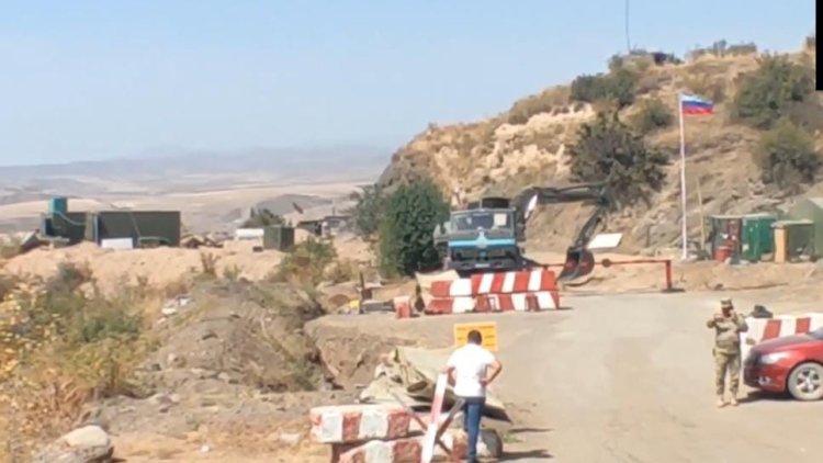    Sülhməramlıların Laçın dəhlizindəki postları sökülür   - VİDEO