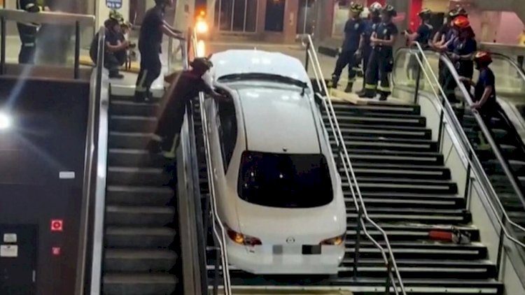    Oğurlanan avtomobil metrodan çıxdı!   