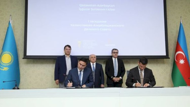    KOBİA və “QazTrade” arasında əməkdaşlığa dair Memorandum imzalandı - Fotolar   