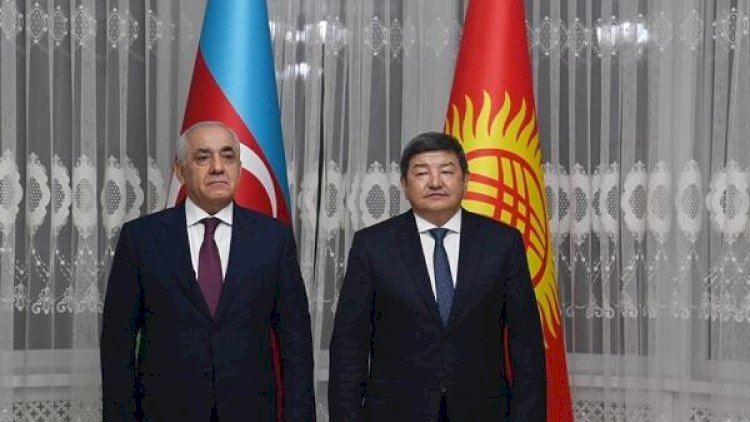    Əli Əsədov qırğızıstanlı həmkarı ilə görüşdü   