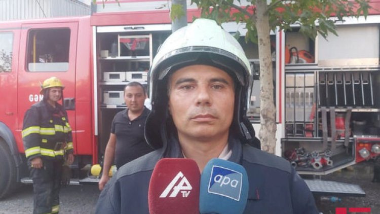    Gəncədə yanğın zamanı 3 nəfər xəsarət alıb, 20 bina sakini təxliyə olunub   
