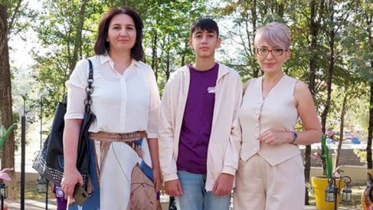    Polad Həşimovun xanımı və oğlu Şuşada   
