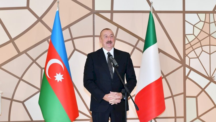    Prezident: “Bu gün İtaliya-Azərbaycan əlaqələrinin yeni səhifəsi açılır“   