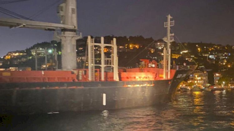    Bosfor boğazında gəmilərin hərəkəti dayandırıldı   