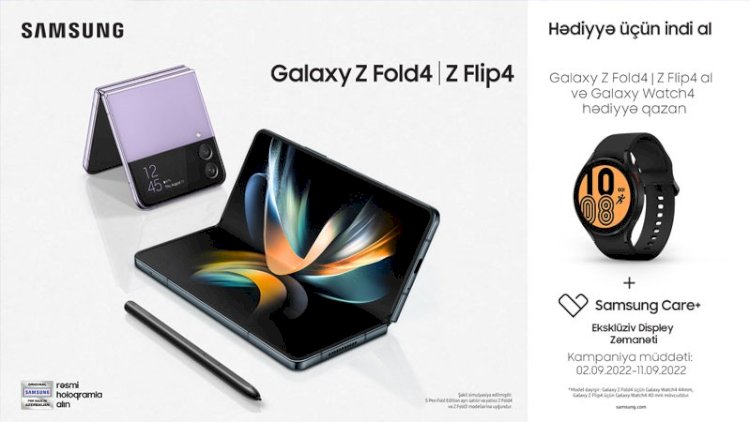    Samsung-un yeni devaysları üçün satışlar başladı: 9 sentyabra qədər hədiyyələr ilə   