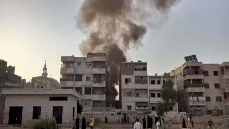    Suriyada hərbi helikopter yaşayış binalarının üzərinə düşdü   