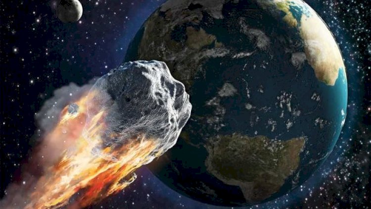    Böyük asteroid gəlir...   