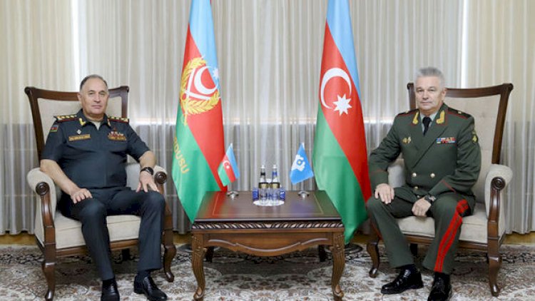    Baş Qərargah rəisi MDB Müdafiə Nazirləri Şurasının katibi ilə görüşdü   