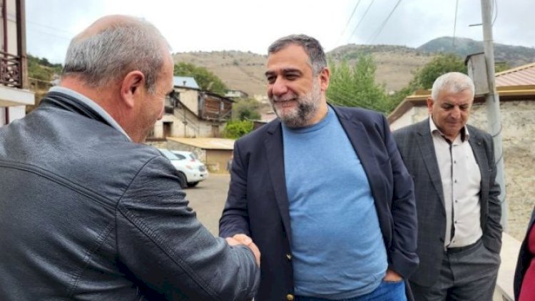    Vardanyan Şuşanın kəndlərini sərbəst gəzir... - Foto   