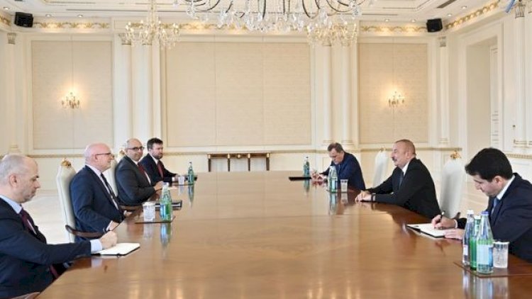    İlham Əliyev ABŞ rəsmisini qəbul etdi - Yenilənib   