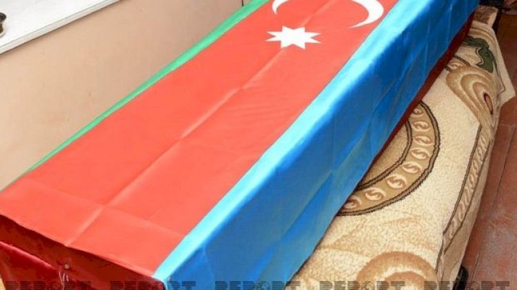    Şəhid Ömər Şirinov Goranboyda dəfn olundu - Foto   