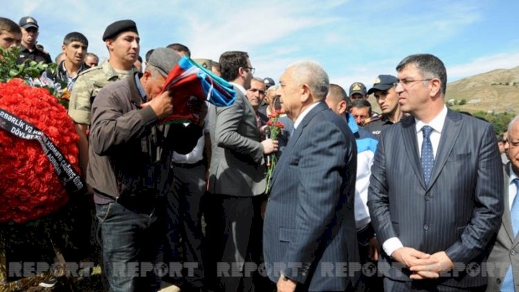    Şəhid Səddam Hüseynov Tovuzda torpağa tapşırıldı   