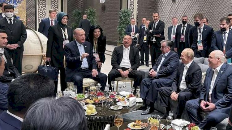    “İlham bəy o yeri mənə verdi” - Ərdoğan Səmərqənddəki fotodan danışdı   