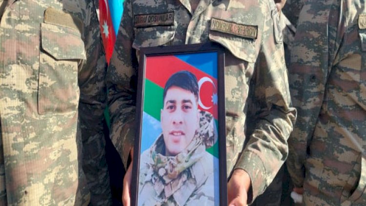    Şəhid Qurbanov Yusif Goranboyda dəfn edilib – FOTO   