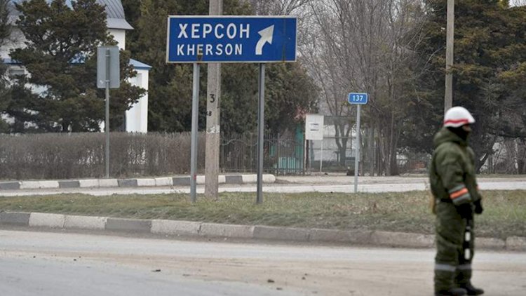    Rusiya Xerson vilayətindən çəkilməyə hazırlaşır   