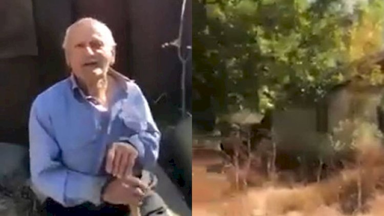    Yaşlı ermənidən Azərbaycan dilində görüntülü mesaj - Video   