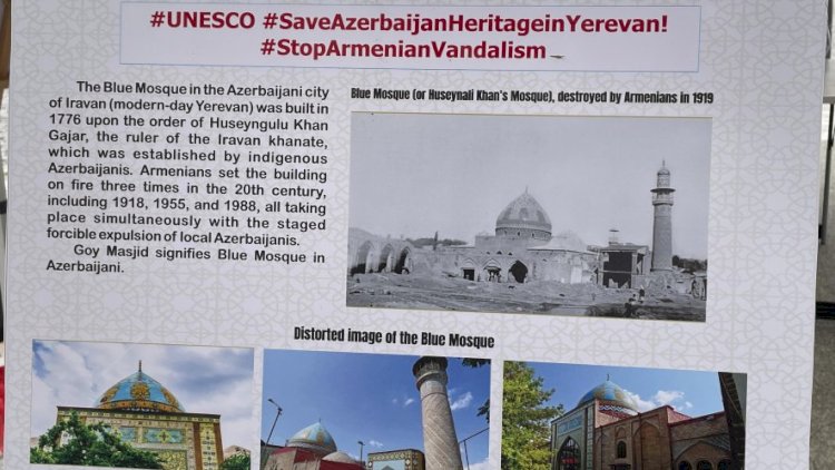    Parisdə Qərbi Azərbaycanın mədəni irsinin dağıdılmasına həsr olunmuş sərgi   