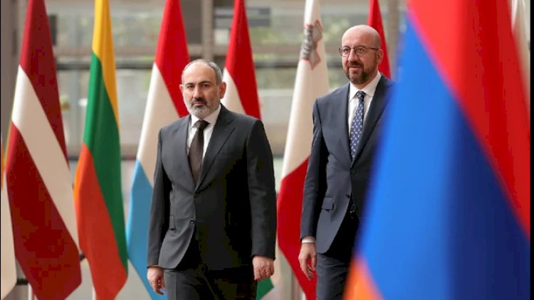    Aİ Şurası prezidenti Paşinyanla görüşdü   