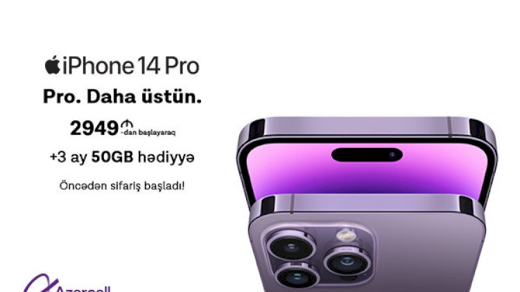    Azercell 4G sürətini yeni nəsil iPhone smartfonlarında sınamağa dəvət edir   