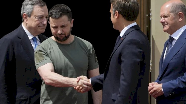    Makron Zelenskiyə kömək vəd etdi   